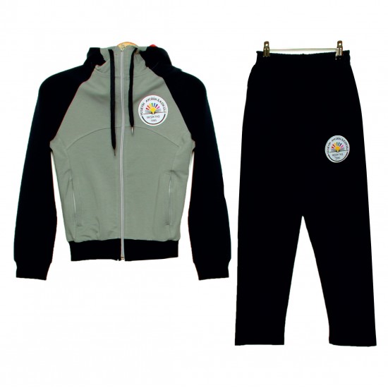 HÜSEYİN AYCİBİN İLKOKULU EŞOFMAN TAKIM + 1 ADET BEYAZ BASIC T-SHIRT