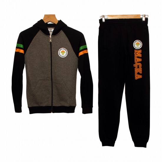 MAÇKA PAKMAYA ORTAOKULU EŞOFMAN TAKIM + 1 ADET BASIC-TSHIRT