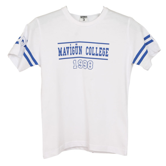 Mavigün Basic Tshirt Kısa Kol Beyaz